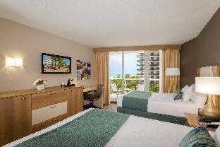 Double Room Two Double Beds Partial Ocean View